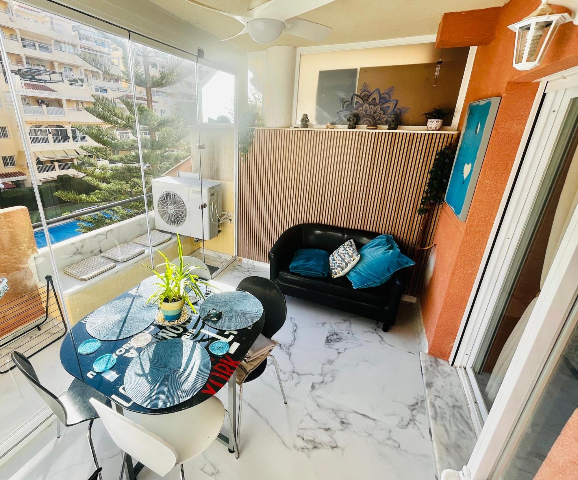 Piso En Zona Tranquila De - Torrequebrada Golf Lägenhet Benalmádena Exteriör bild