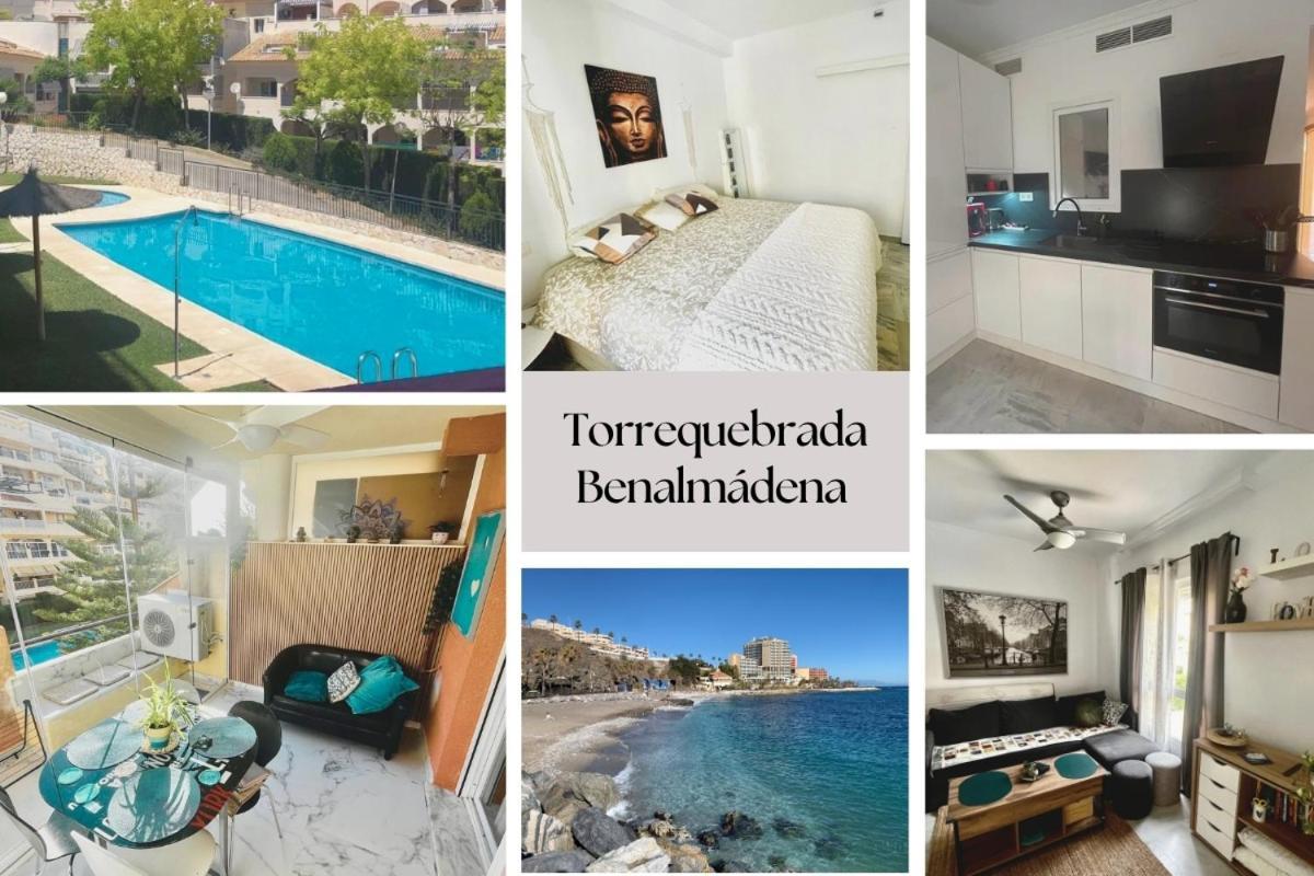 Piso En Zona Tranquila De - Torrequebrada Golf Lägenhet Benalmádena Exteriör bild